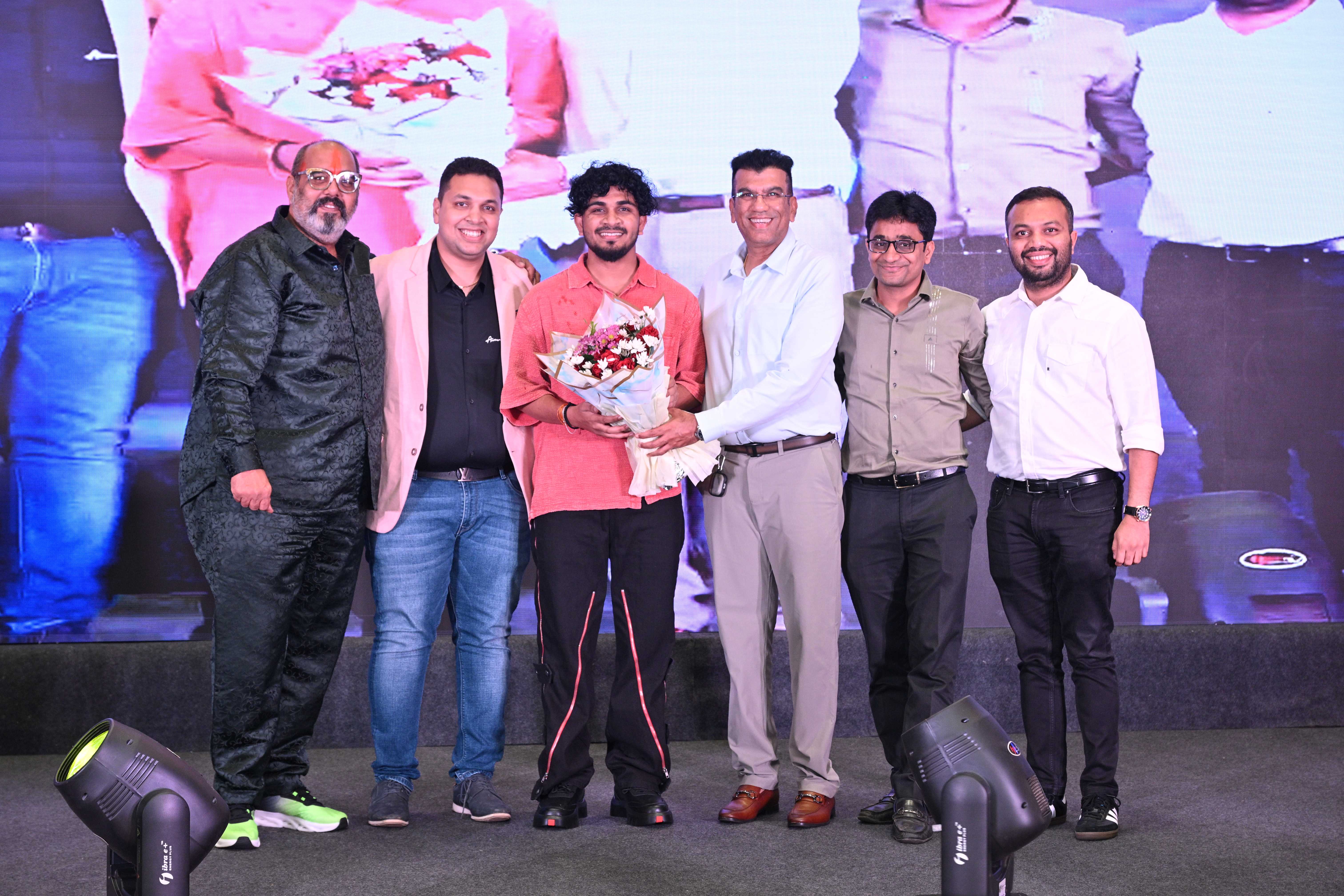 Sanju Rathod Felicitation by Squarefeet Group